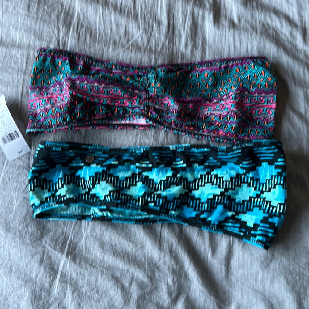 Set of two bandeaus by garage size small